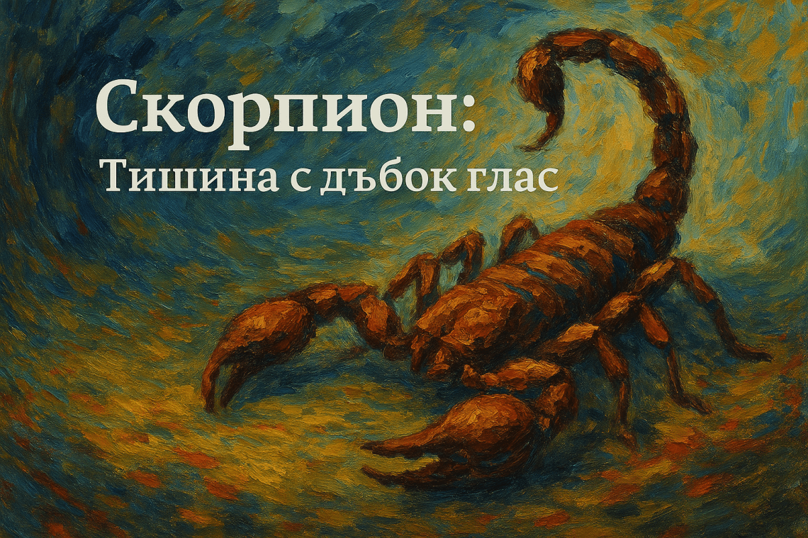 Скорпион: Дълбока чувствителност зад маската